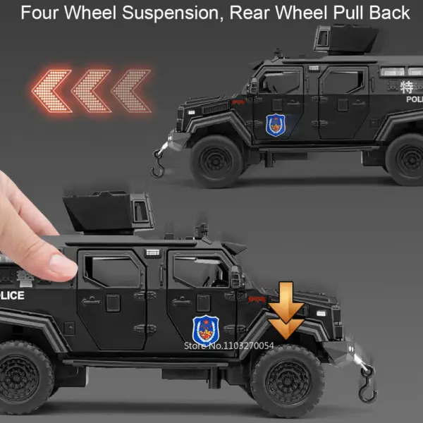 1/32 Sabertooth Alloy Diecast Armored Car Model - Image 5