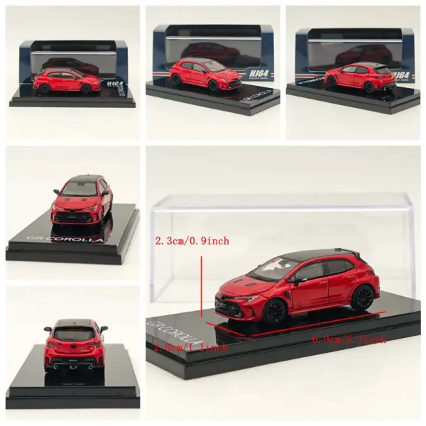 1/64 Scale GR Corolla RZ Diecast Model Car - Image 14