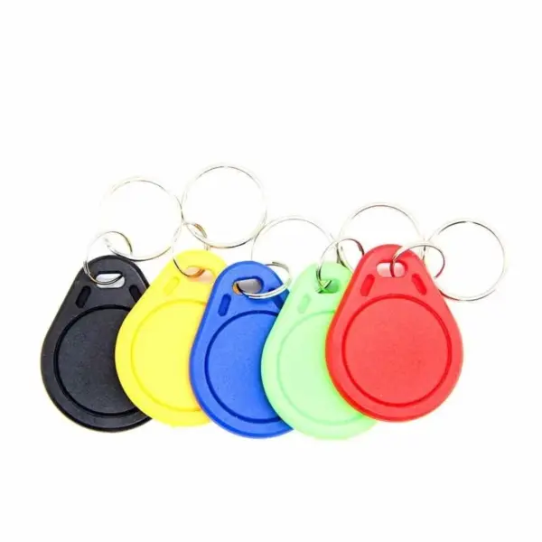 5-Pack 125KHz RFID Rewritable Keyfobs for Access Control - Image 2
