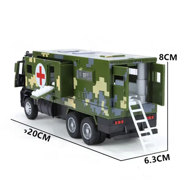 35 Alloy Rescue Medical Car Model for Collectors - Image 6