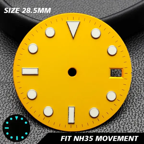 28.5mm GMT Calendar Watch Dial for NH34 NH35 Models - Image 40