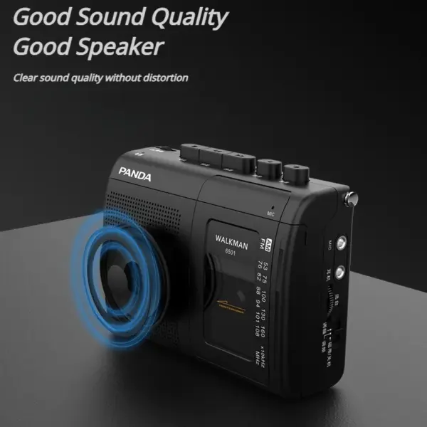 Portable AM/FM Cassette Player Model PA6501 - Image 2