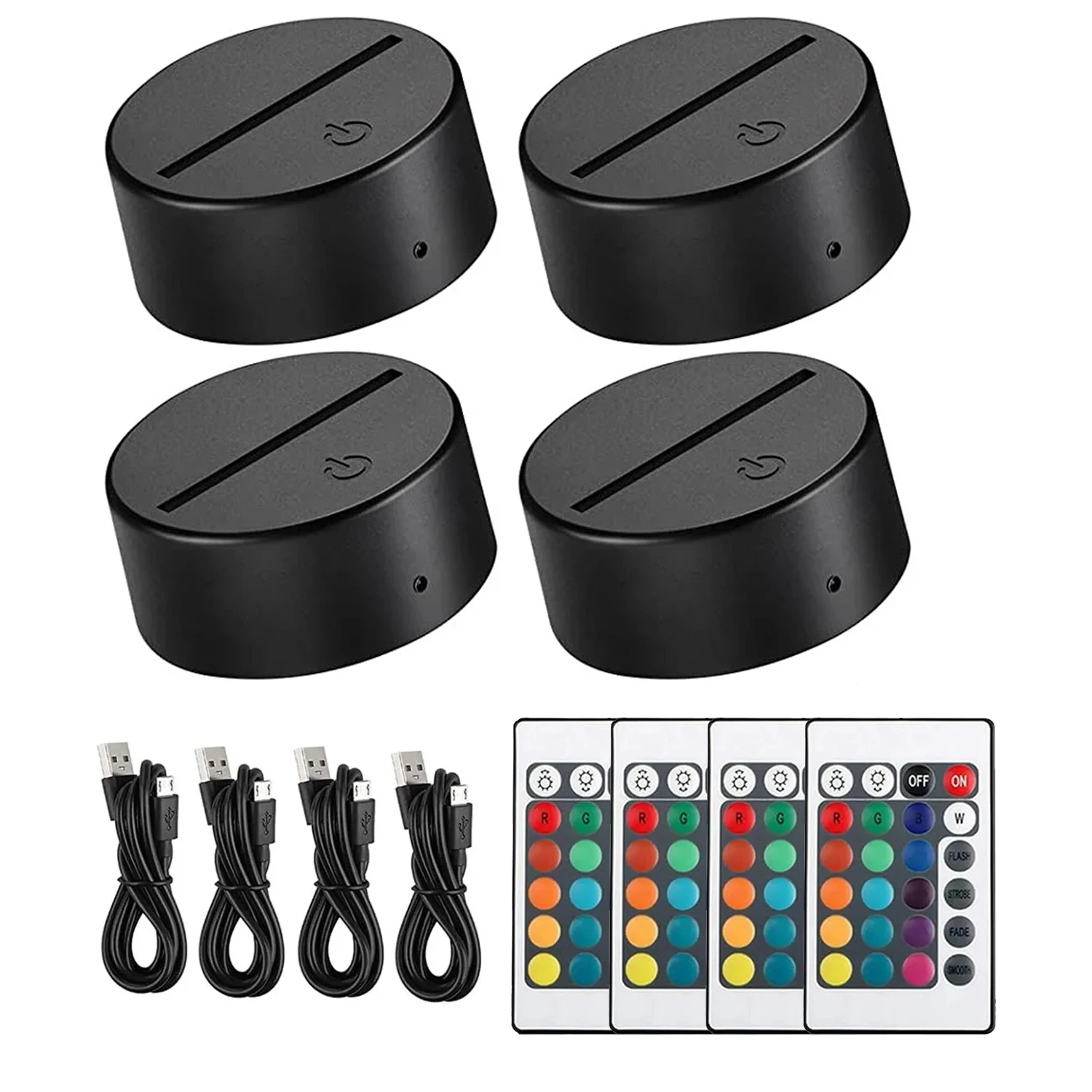 Multi-Color LED Lamp Base for Atmosphere Settings 15 Multi-Color LED Lamp Base for Atmosphere Settings - Image 15