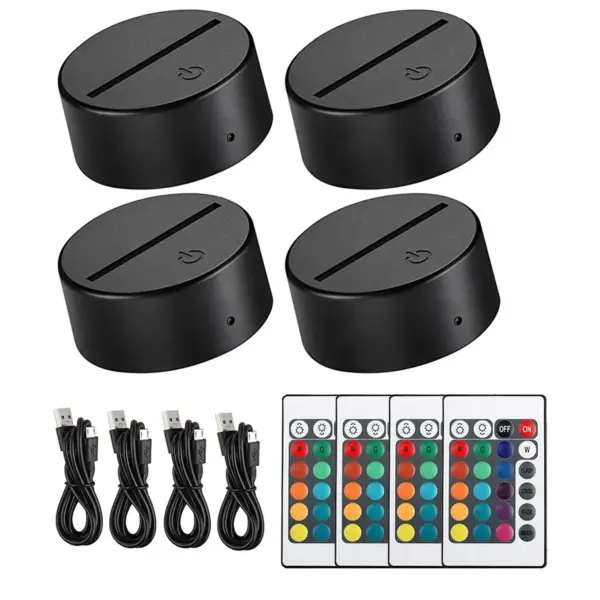 16-Color 3D LED Lamp Base for Atmosphere - Image 15
