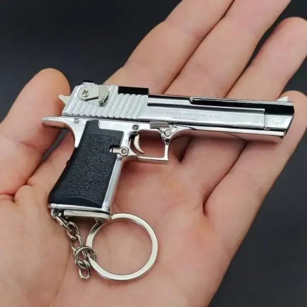 Miniature Desert Eagle Keychain Toy Gun - Image 7