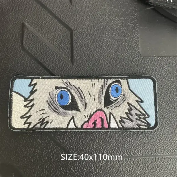 Anime Demon Slayer Hook and Loop Patches for Clothing - Image 15
