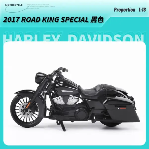 Maisto 1:18 Harley-Davidson Motorcycle Model - Image 10