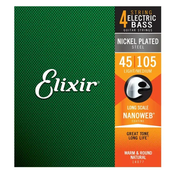 Bass Guitar Strings Set 14077 14777 Nickel-Plated - Image 8