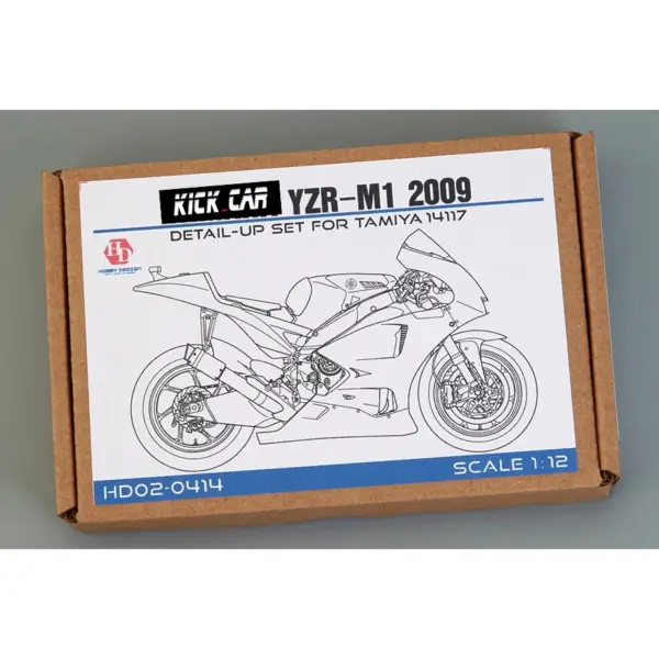 Hobby Design 1/12 Metal Motorcycle Upgrade Kit - Image 20