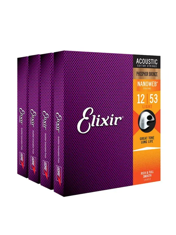 5/10 Set Acoustic Guitar Strings for Rock and Pop - Image 2