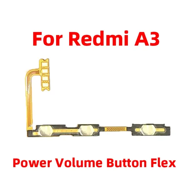 Xiaomi Redmi A3 Power & Volume Flex Cable Replacement - Image 2