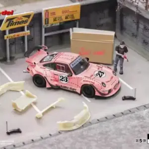 Star 1:64 RWB 930 964 Rear Wing Australian Pink Model 44 S21f499f996ab458498910c99d639c88fD