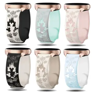 20mm Silicone Floral Engraved Watch Band for Samsung Galaxy Watch 7 22 S224586a3cbee4b439e6f045dccd5d1b2N 4