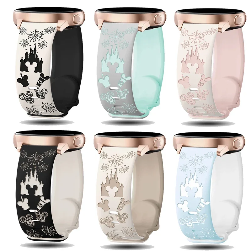 20mm Silicone Floral Engraved Watch Band for Samsung Galaxy Watch 7 2 20mm Silicone Floral Engraved Watch Band for Samsung Galaxy Watch 7 - Image 2