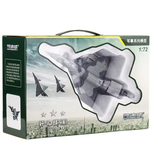 High Simulation 1:72 Alloy J10 Fighter Model Decor - Image 8