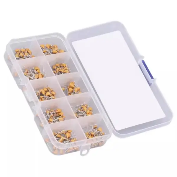 300pcs Ceramic Capacitor Assortment Kit 50V - Image 4