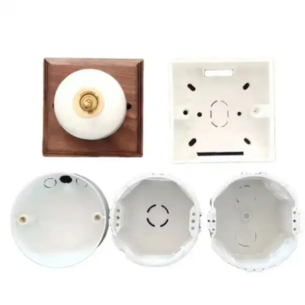 Retro Brass Wall Switch for Living Rooms - Image 4