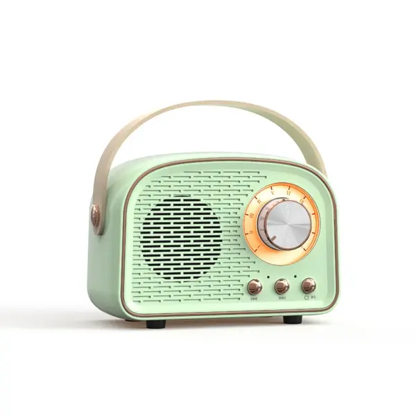 Retro Mini Bluetooth Speaker DW21 for Home & Travel - Image 9