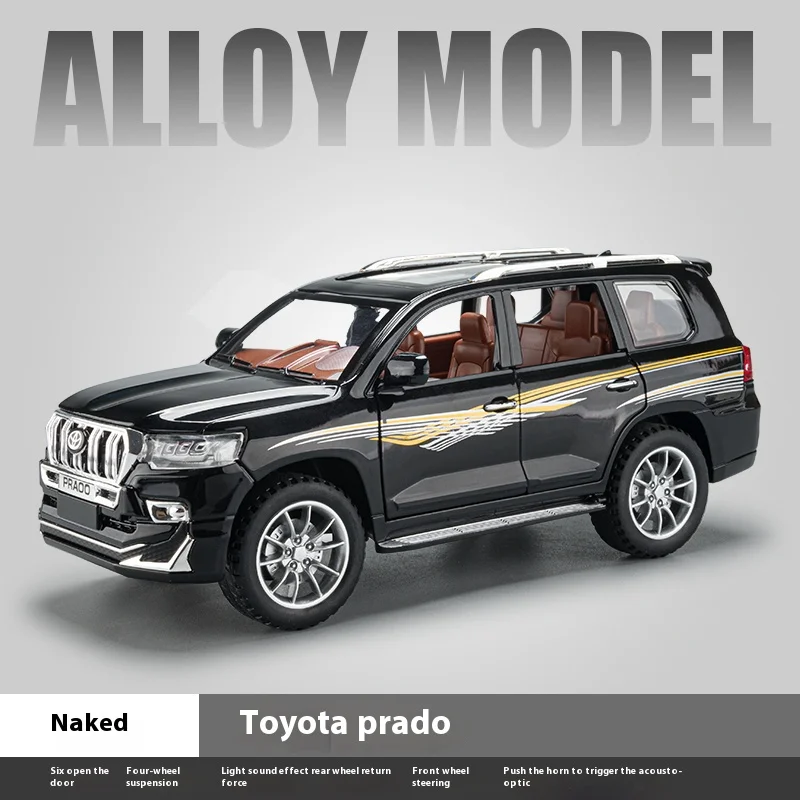 1:24 Toyota Prado Off Road Diecast Model Car 9 1:24 Toyota Prado Off Road Diecast Model Car - Image 9