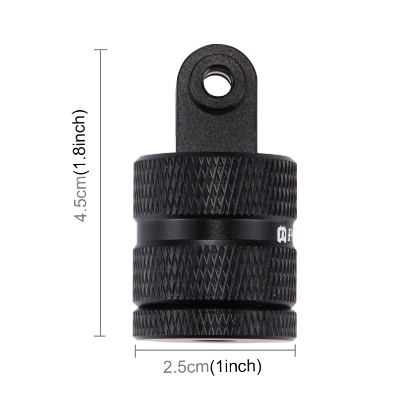 PULUZ 360° Rotate Tripod Adapter for Action Cameras 3 PULUZ 360° Rotate Tripod Adapter for Action Cameras - Image 3