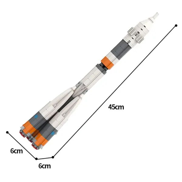 MOC Ultimate Soyuz Rocket Building Set 1:110 Scale - Image 3