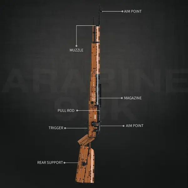 98K Assembly Block Gun with Soft Ammo - Image 3
