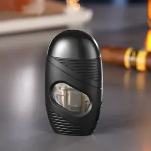 Visible Gas Windproof Cigarette Cigar Lighter Blue Flame Torch 27 S22d6adb15b9b4218b3b9014414d7ba8fE