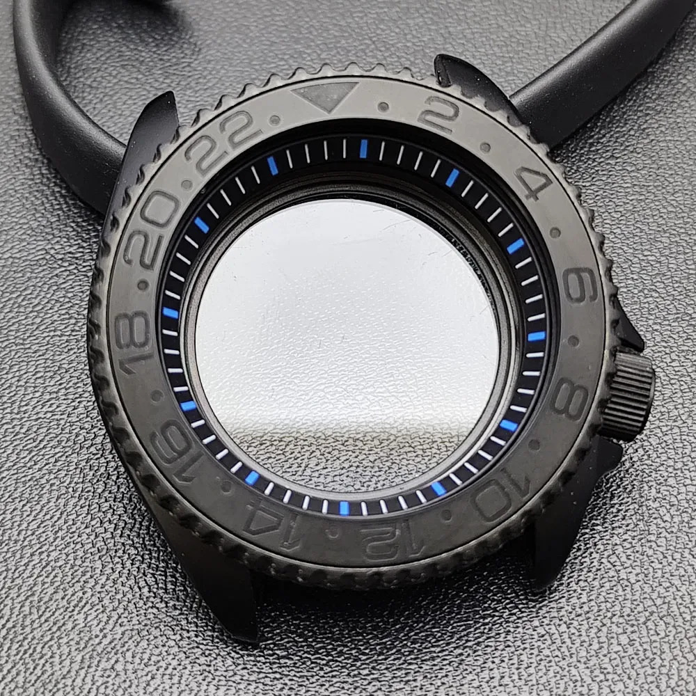 42mm Black Matte Watch Case for NH35 Movement 93 42mm Black Matte Watch Case for NH35 Movement - Image 93