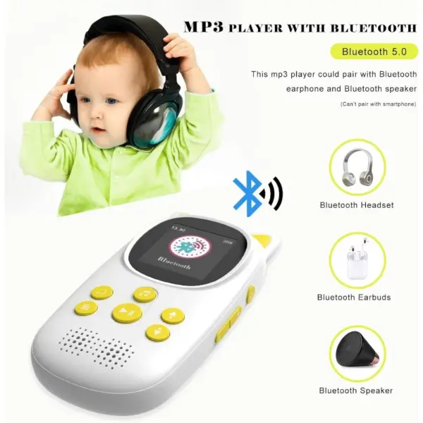 32GB Bluetooth MP3 Player with Voice Recorder - Image 3
