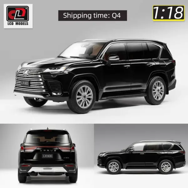 1:18 LX600 Alloy SUV Car Model Collection - Image 11