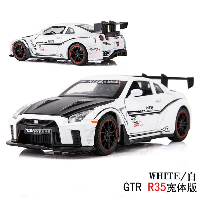 1:32 Nissan GTR R35 Diecast Model Car Toy 6 1:32 Nissan GTR R35 Diecast Model Car Toy - Image 6