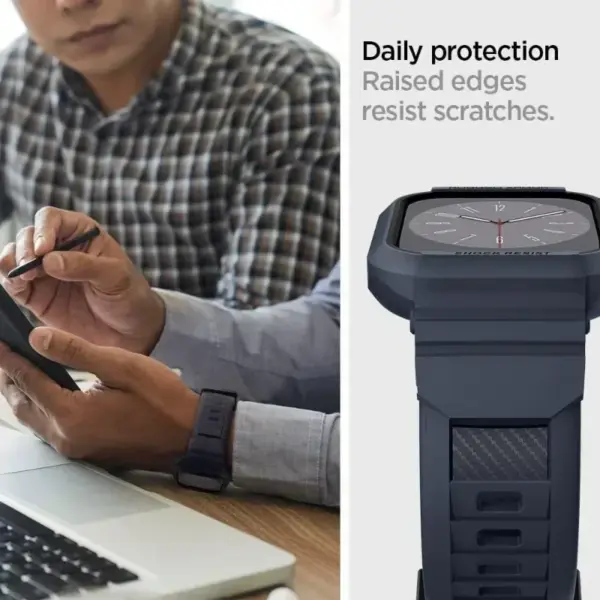 Rugged Carbon Case for Apple Watch Ultra2/9/8/7/6/SE Series 5-9 - Image 5