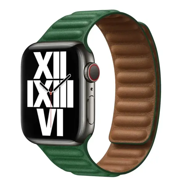 Leather Strap for Apple Watch Series 8/7/6/5/4/3/2/1 - Image 22