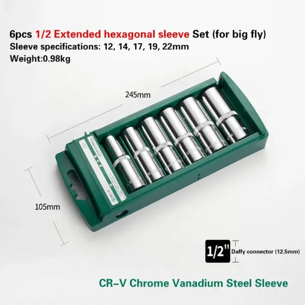 Hex Socket Set 5-24mm for Reliable Tooling - Image 9