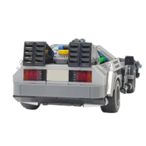 DeLorean Time Machine Building Blocks Kit 389 pcs - Image 5