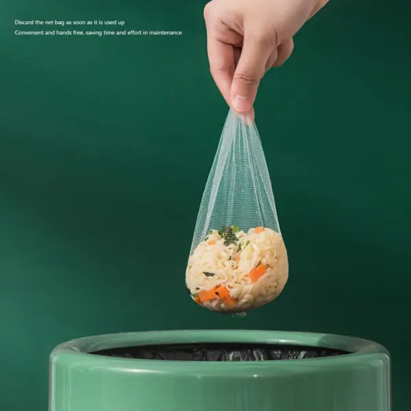 Foldable Kitchen Sink Filter Rack and Mesh Strainer - Image 5