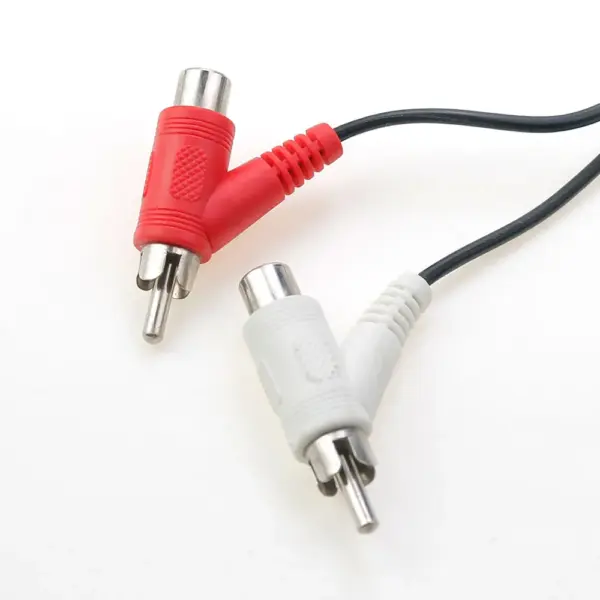 RCA Stereo Audio Connector 2M to 2F - Image 4