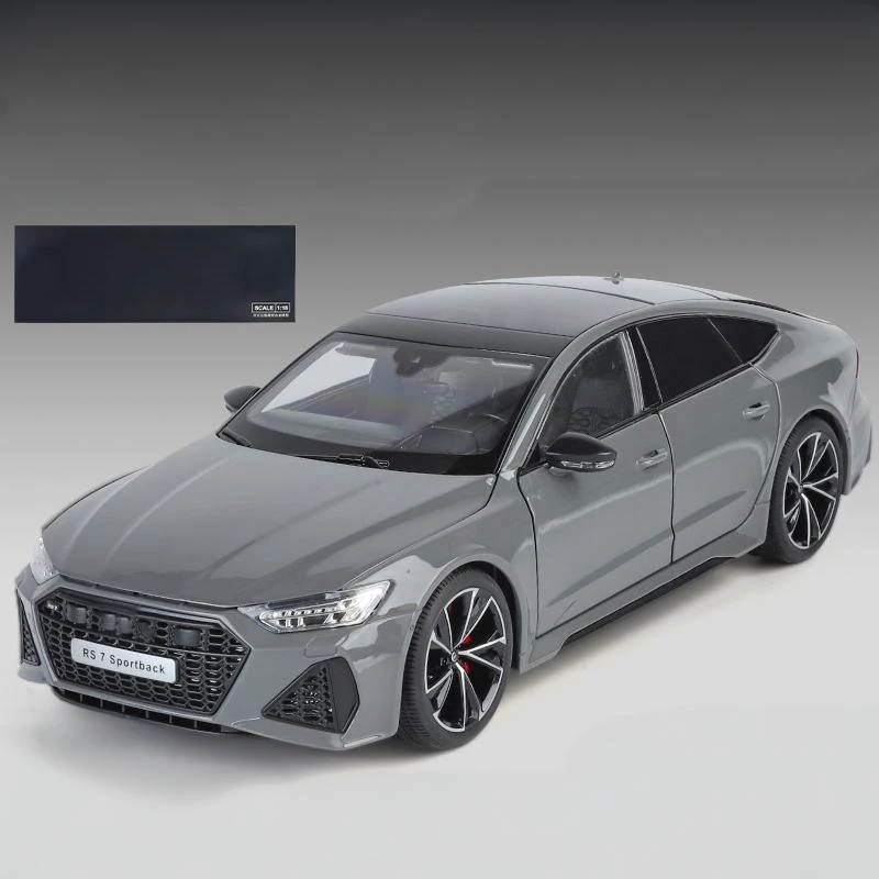 1:18 Scale Black RS7 Sportback Diecast Model 13 1:18 Scale Black RS7 Sportback Diecast Model - Image 13