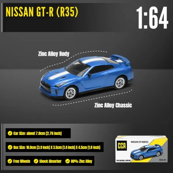 1/64 Diecast Metal Car Collection for Enthusiasts - Image 35