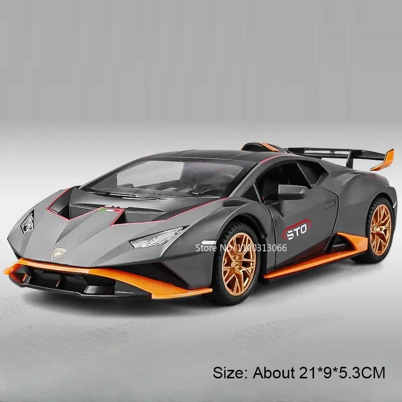1:24 Lambor LP770-4 Huracan STO Diecast Toy Collection 9 1:24 Lambor LP770-4 Huracan STO Diecast Toy Collection - Image 9