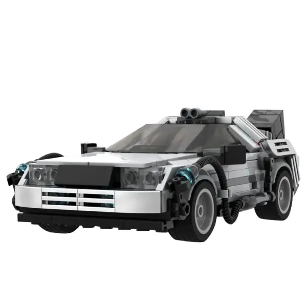 DeLorean Time Machine Building Blocks Kit 389 pcs - Image 7