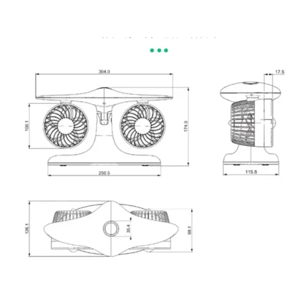 Aircraft Engine Turbofan Model for Desk - Image 4