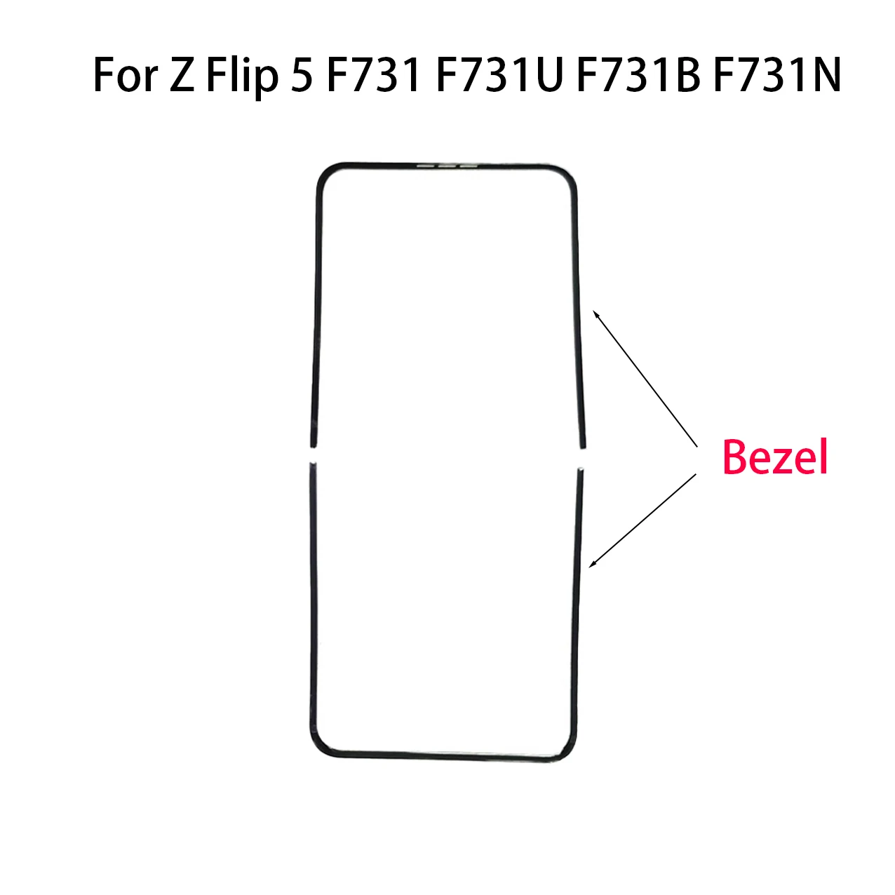 Samsung Galaxy Z Flip LCD Frame Bezel Spacer 8 Samsung Galaxy Z Flip LCD Frame Bezel Spacer - Image 8