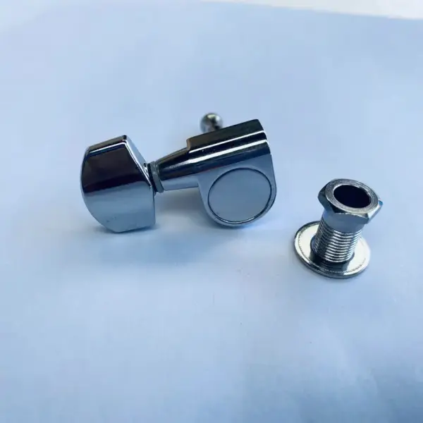 6-Piece Chrome Guitar Tuner Machine Heads Left Hand - Image 4