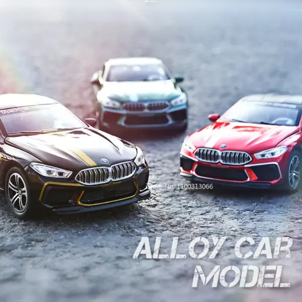 1:32 Alloy Diecast M8 MH8-800 X7 Supercar Model - Image 6