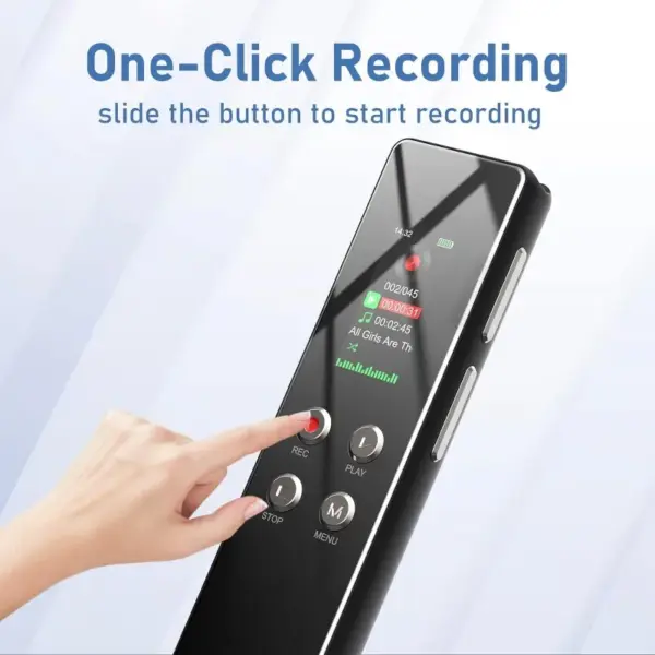 64GB Digital Voice Recorder V01 with Noise Reduction - Image 2