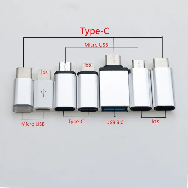 Micro USB to USB Adapter for iPhone & Samsung - Image 2