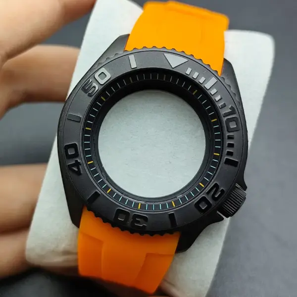 42mm NH35 Stainless Steel Watch Case with Sapphire Glass - Image 41