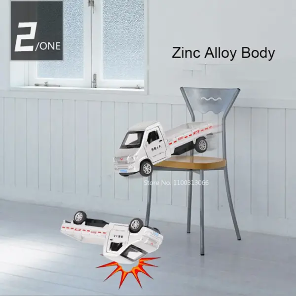 1:32 WULING Van Truck Model Alloy Toy for Collectors - Image 3