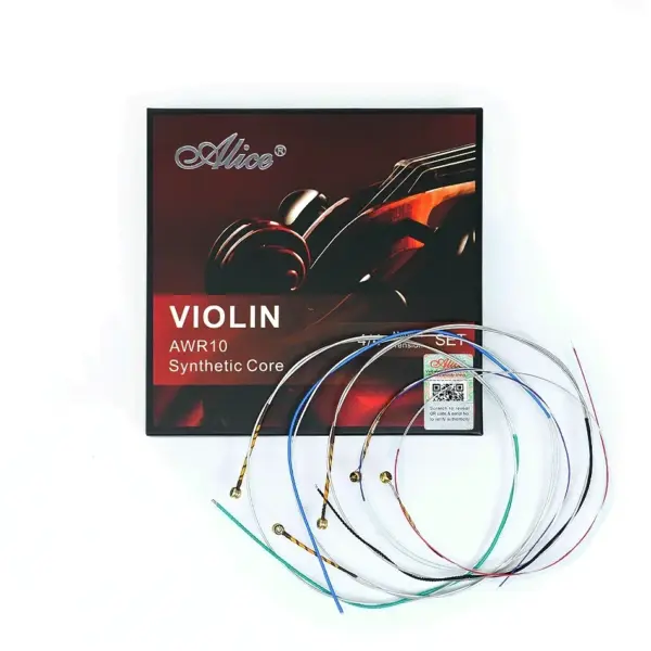 Alice AWR10 Medium Tension Violin Strings for 4/4 Violin - Image 3